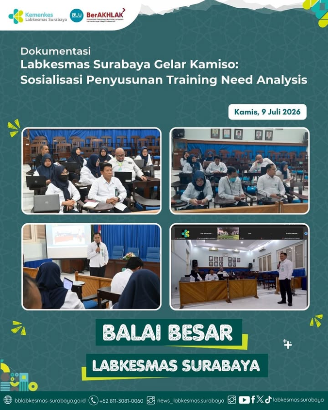  Surabaya Gelar Kamiso: Sosialisasi Penyusunan Training Need Analysis
